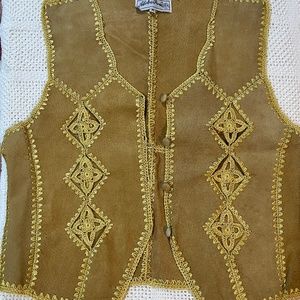 Adobe Rose Vintage Button Down Women’s Vest